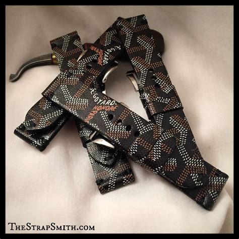 goyard straps|Goyard watch strap.